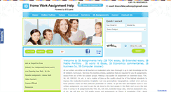 Desktop Screenshot of ibassignmentshelp.com